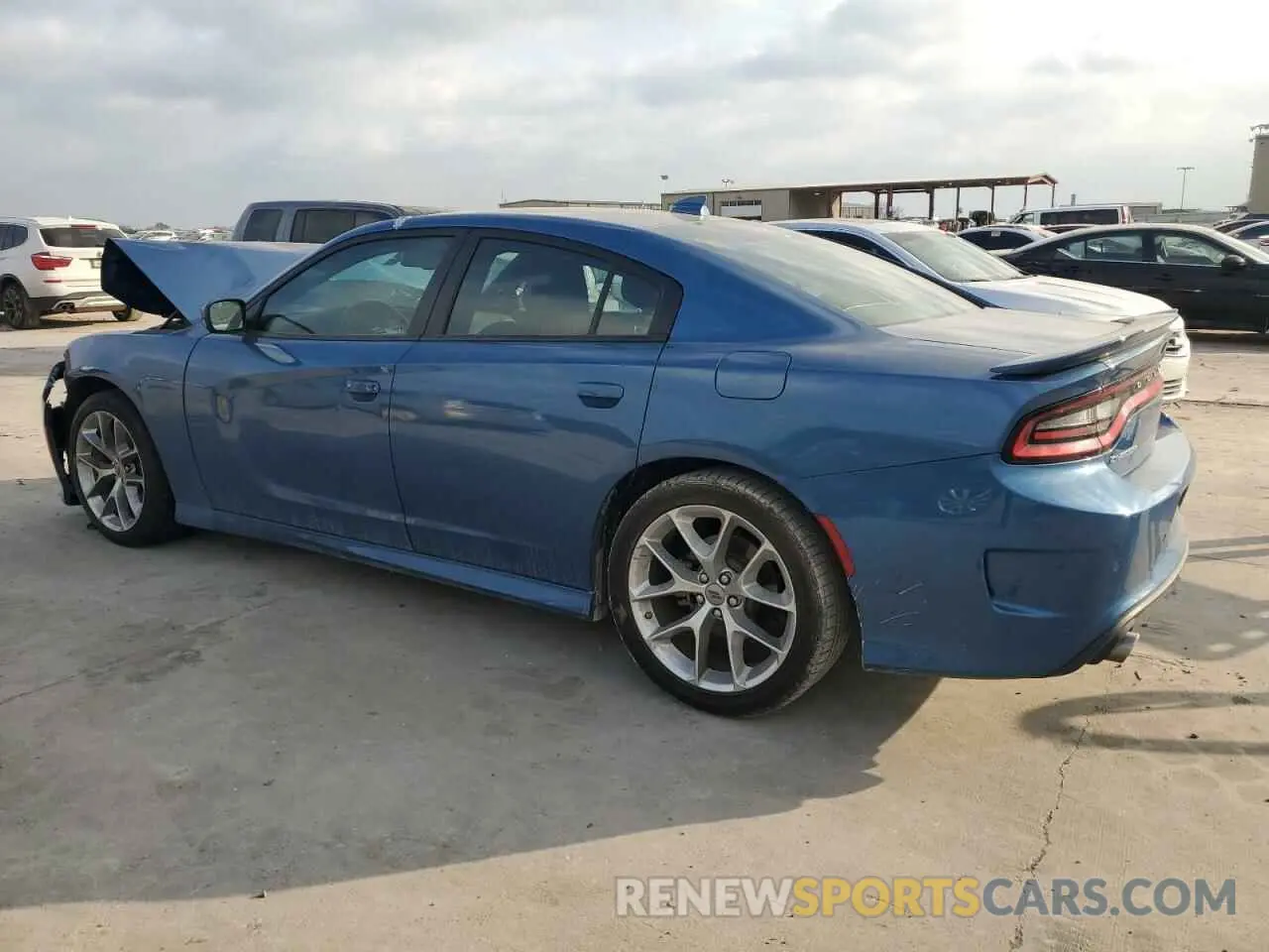 2 Photograph of a damaged car 2C3CDXHG0NH161516 DODGE CHARGER 2022