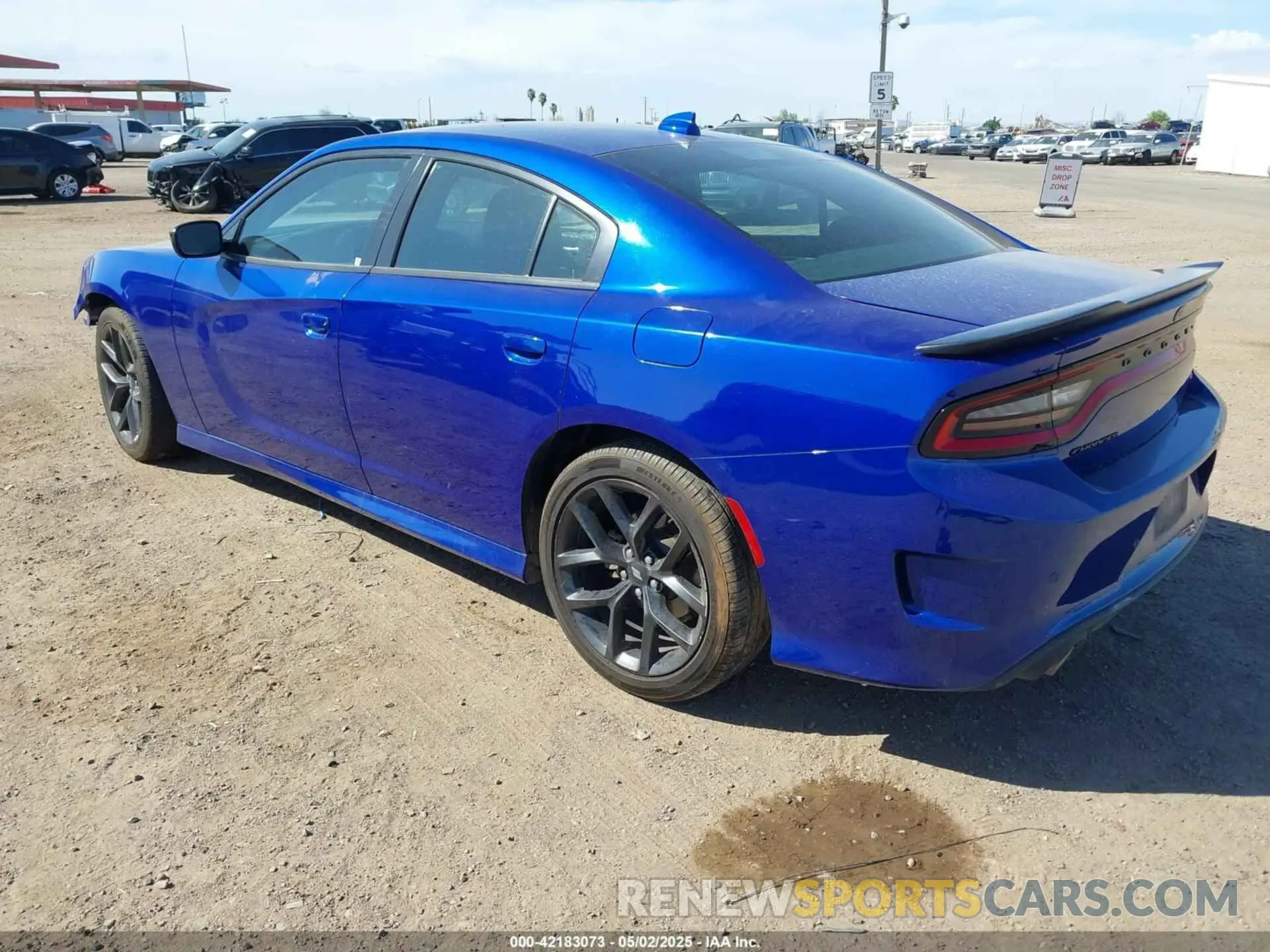 3 Photograph of a damaged car 2C3CDXHG0NH176856 DODGE CHARGER 2022