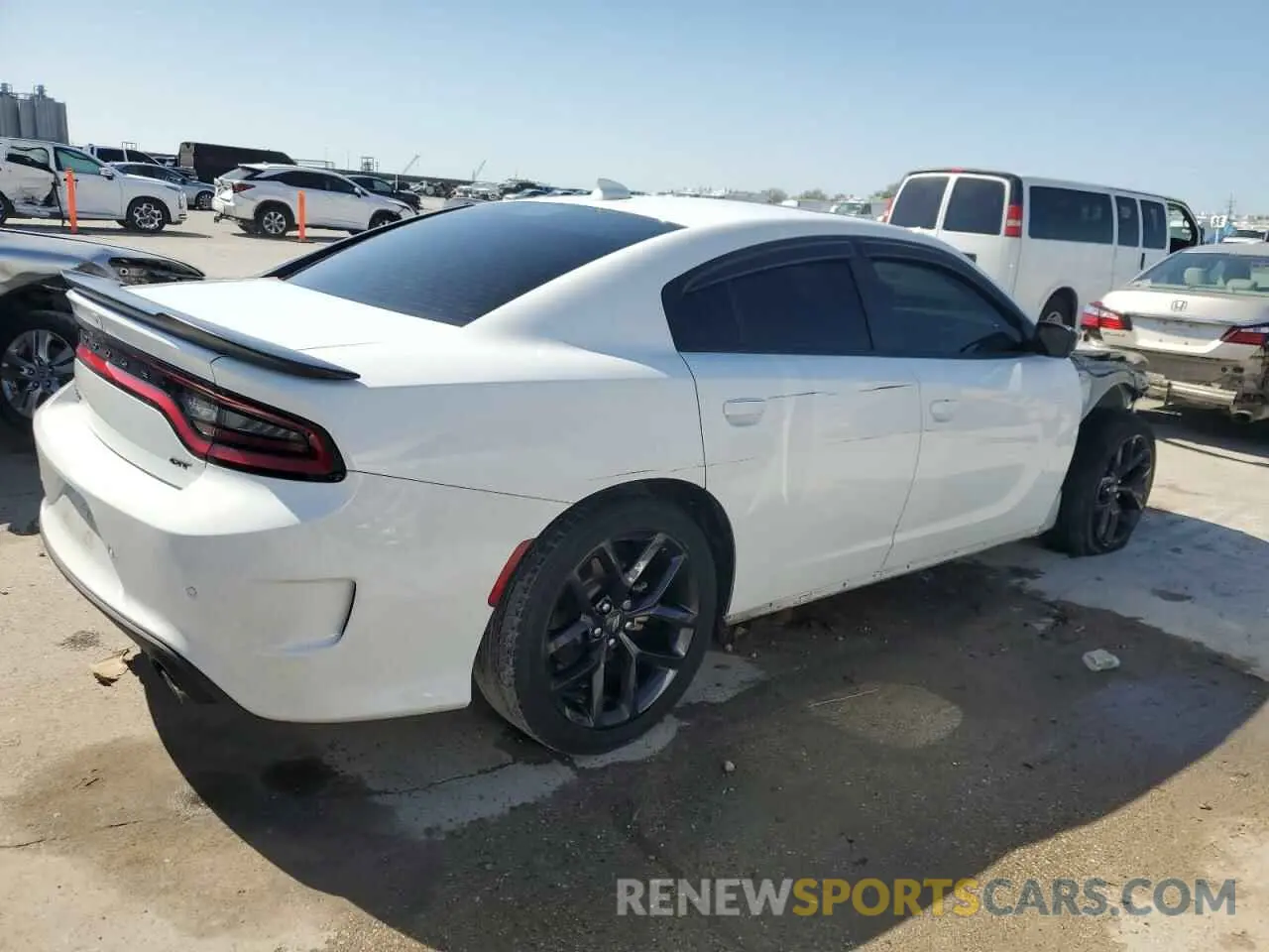3 Фотография поврежденного автомобиля 2C3CDXHG0NH202615 DODGE CHARGER 2022