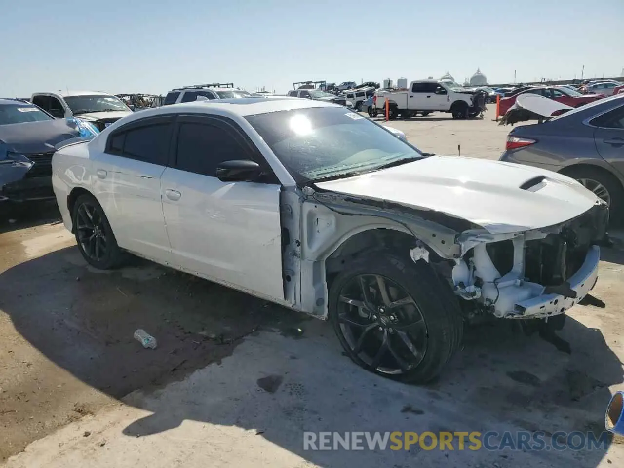 4 Фотография поврежденного автомобиля 2C3CDXHG0NH202615 DODGE CHARGER 2022