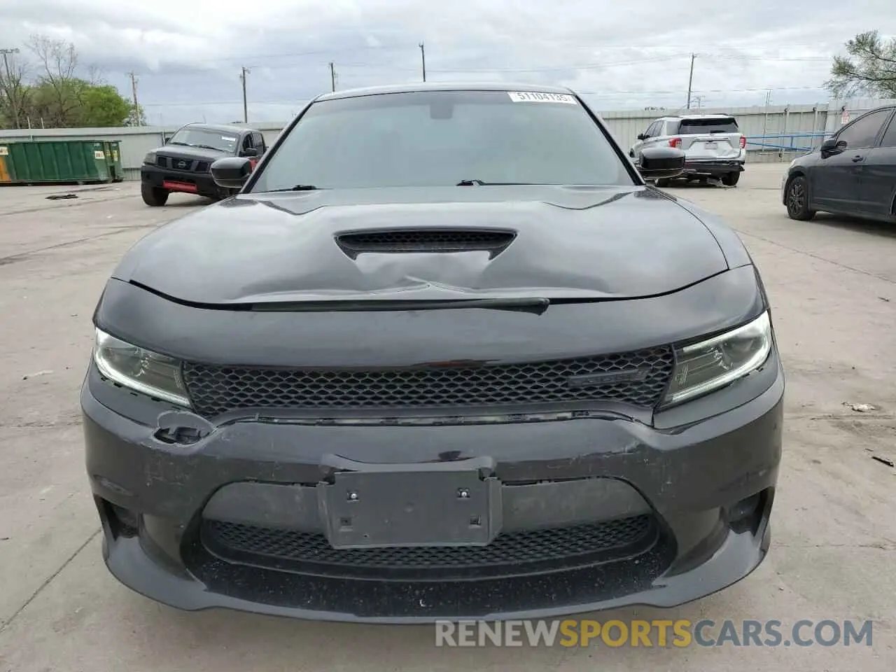 5 Photograph of a damaged car 2C3CDXHG0NH244587 DODGE CHARGER 2022