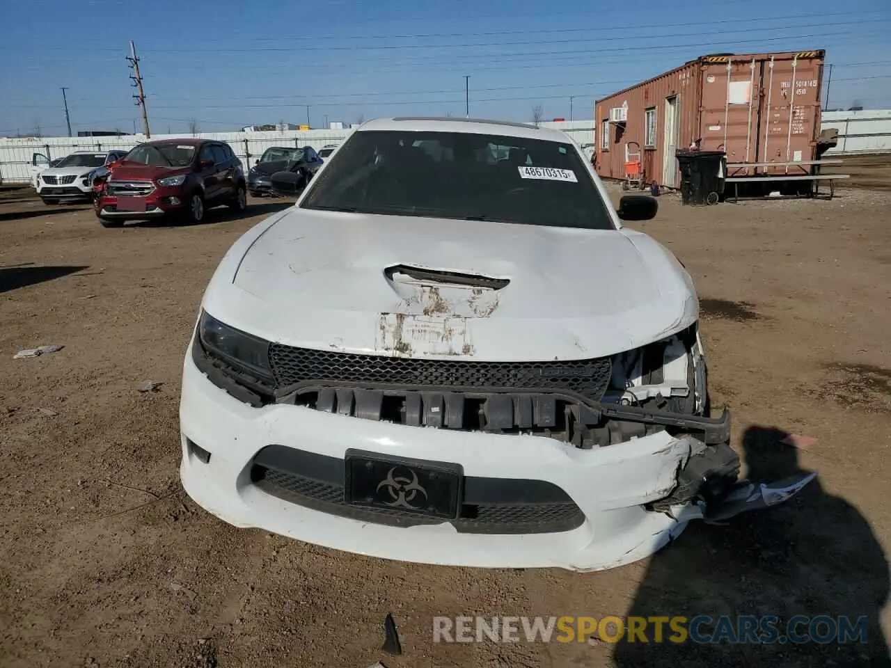 5 Фотография поврежденного автомобиля 2C3CDXHG1NH114608 DODGE CHARGER 2022