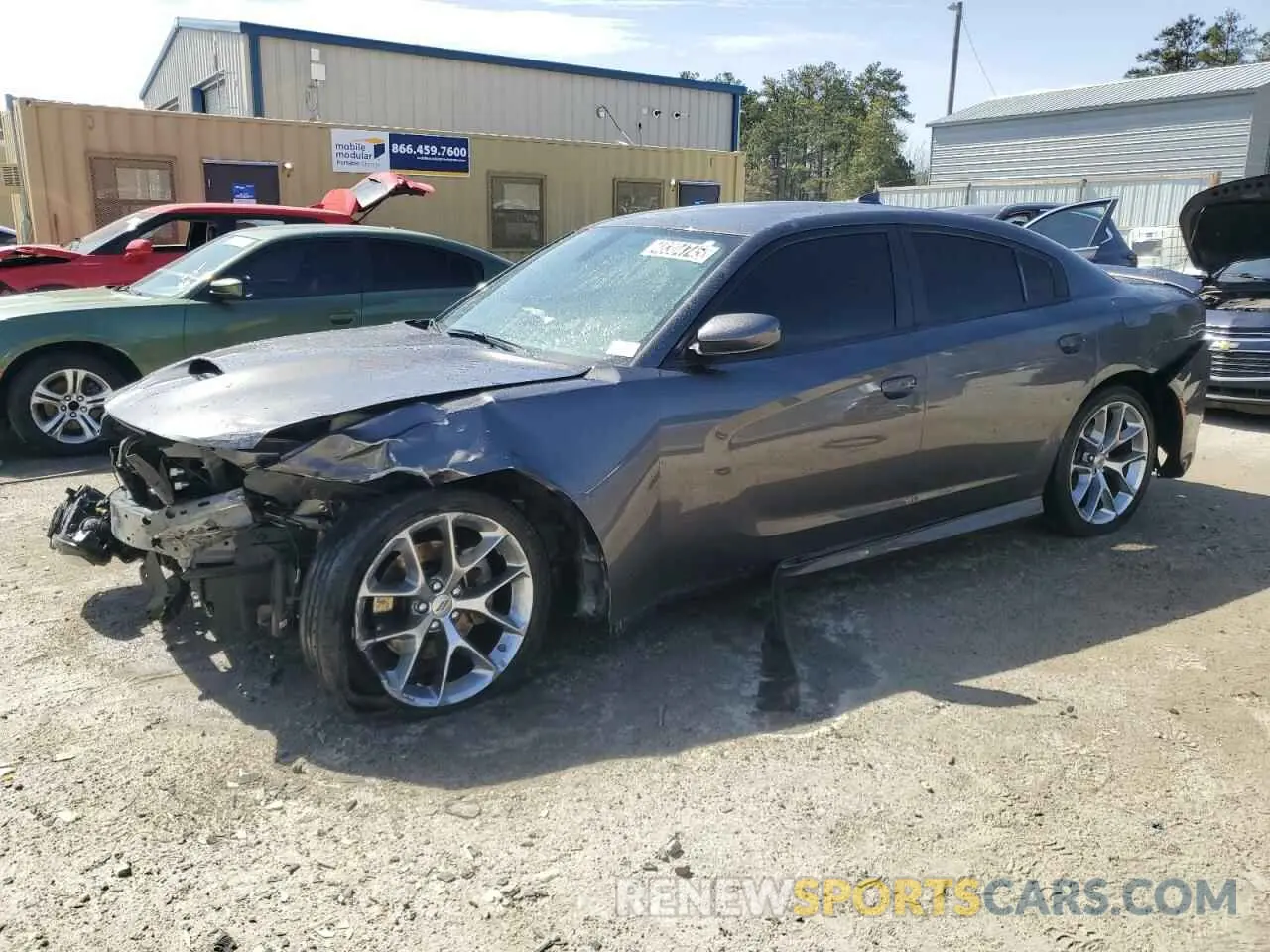 1 Фотография поврежденного автомобиля 2C3CDXHG1NH153294 DODGE CHARGER 2022