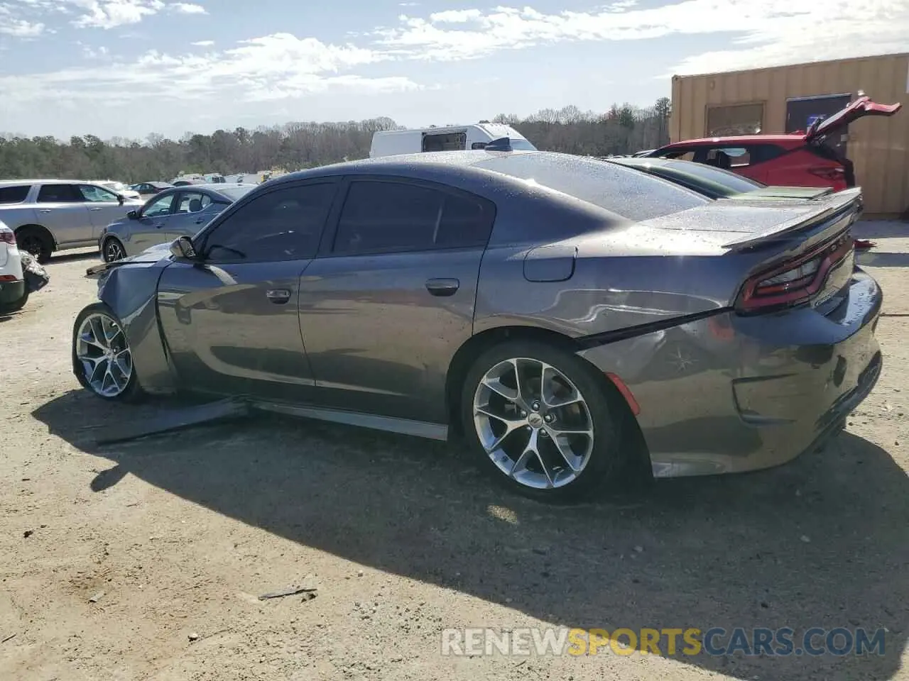 2 Фотография поврежденного автомобиля 2C3CDXHG1NH153294 DODGE CHARGER 2022