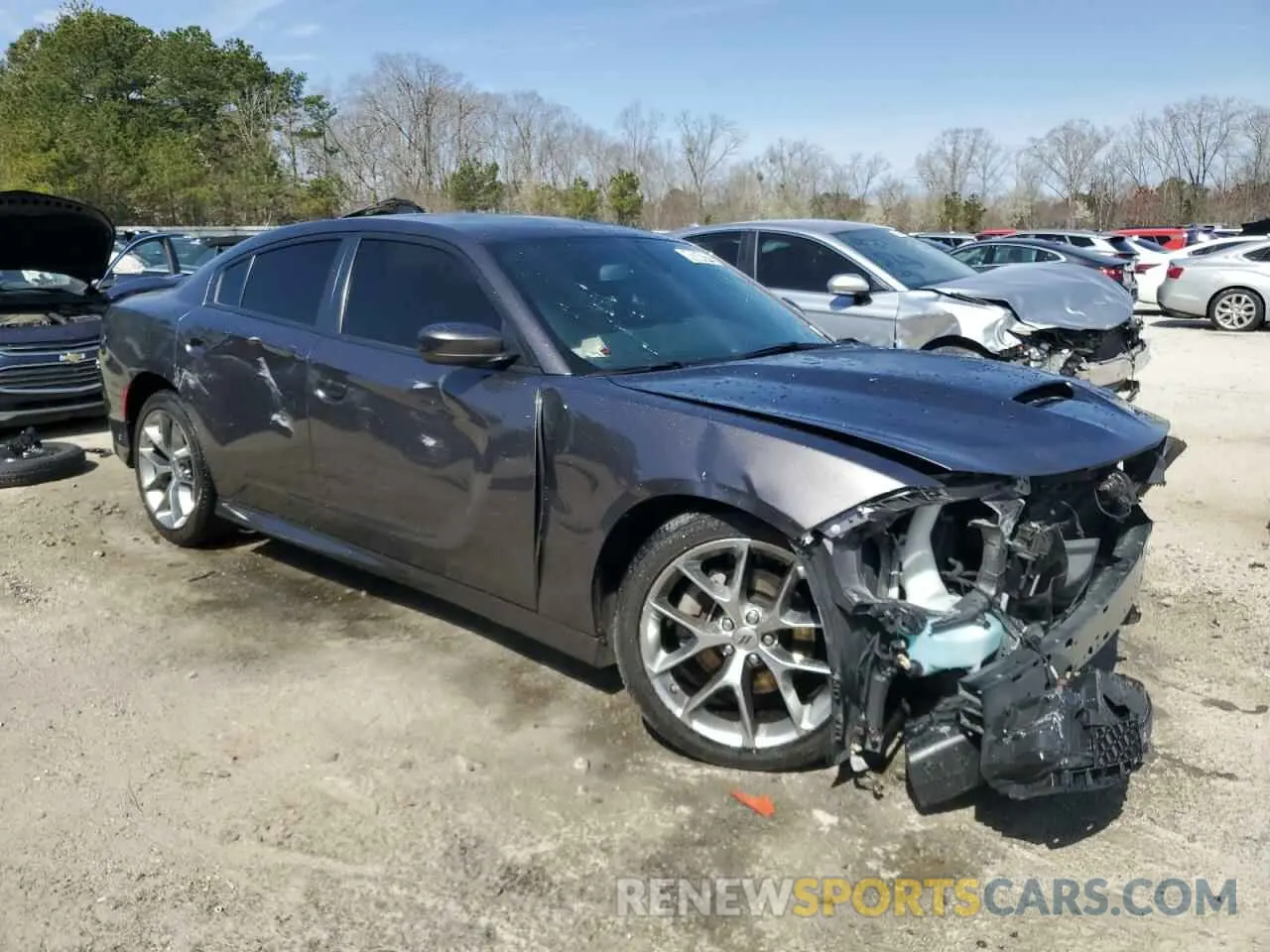 4 Фотография поврежденного автомобиля 2C3CDXHG1NH153294 DODGE CHARGER 2022