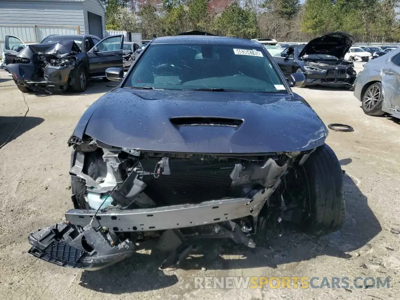 5 Фотография поврежденного автомобиля 2C3CDXHG1NH153294 DODGE CHARGER 2022