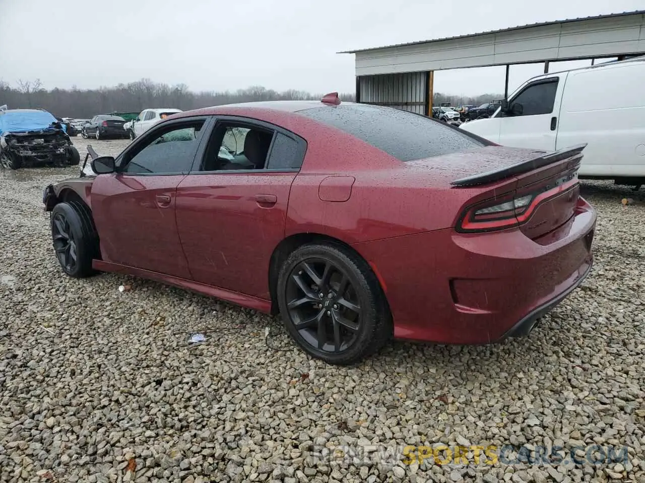 2 Фотография поврежденного автомобиля 2C3CDXHG2NH133751 DODGE CHARGER 2022