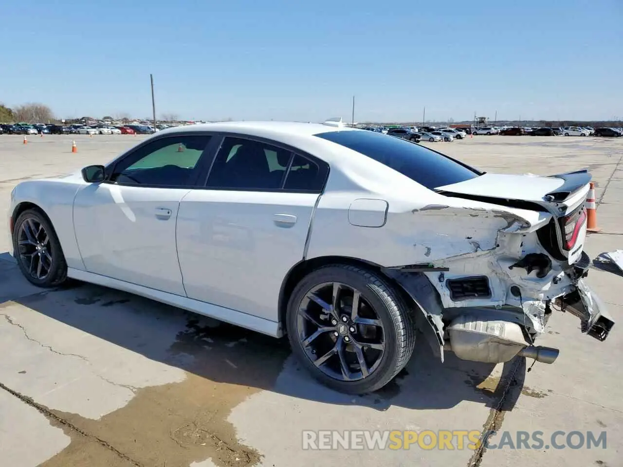 2 Photograph of a damaged car 2C3CDXHG2NH162036 DODGE CHARGER 2022