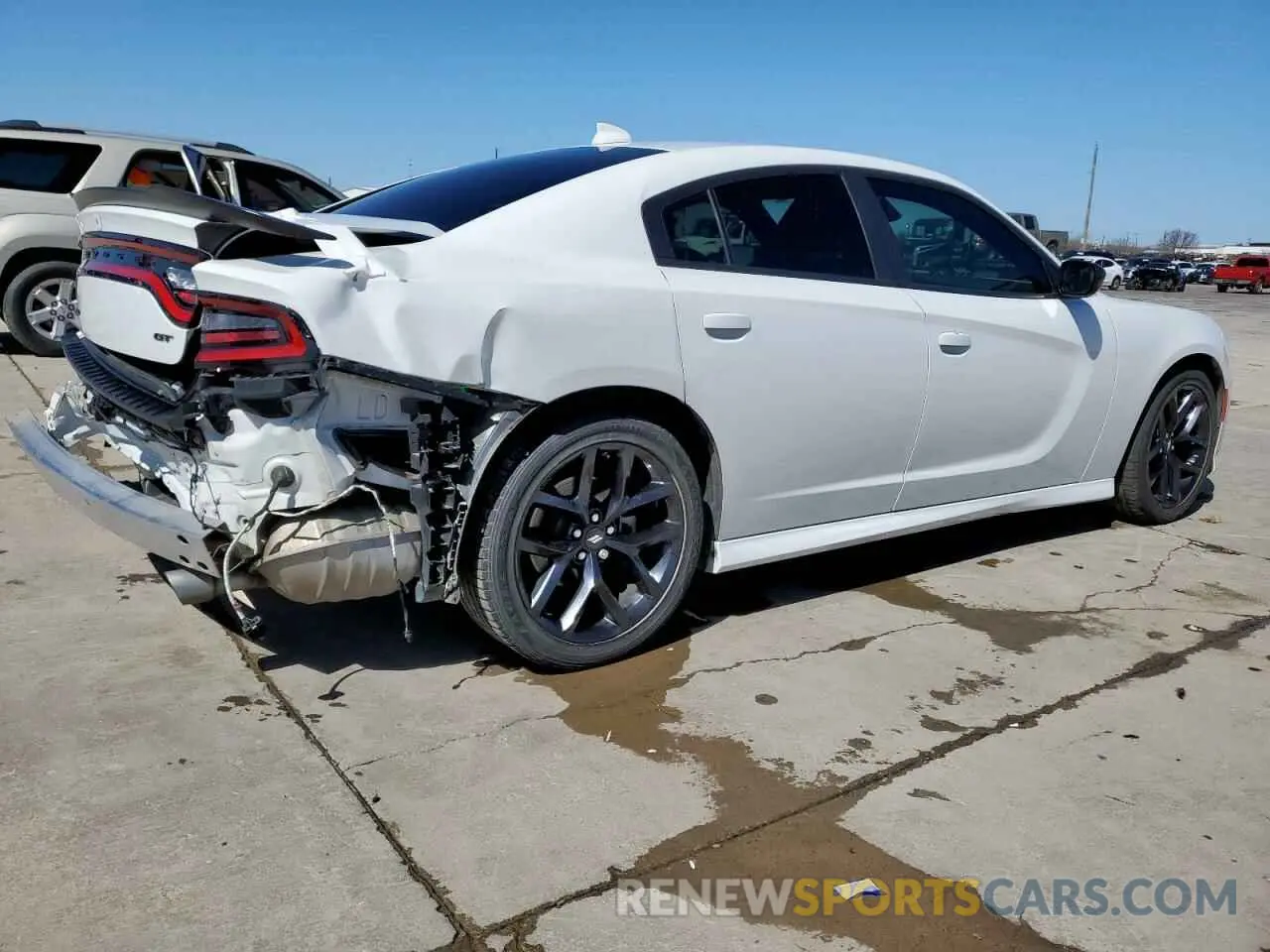3 Photograph of a damaged car 2C3CDXHG2NH162036 DODGE CHARGER 2022