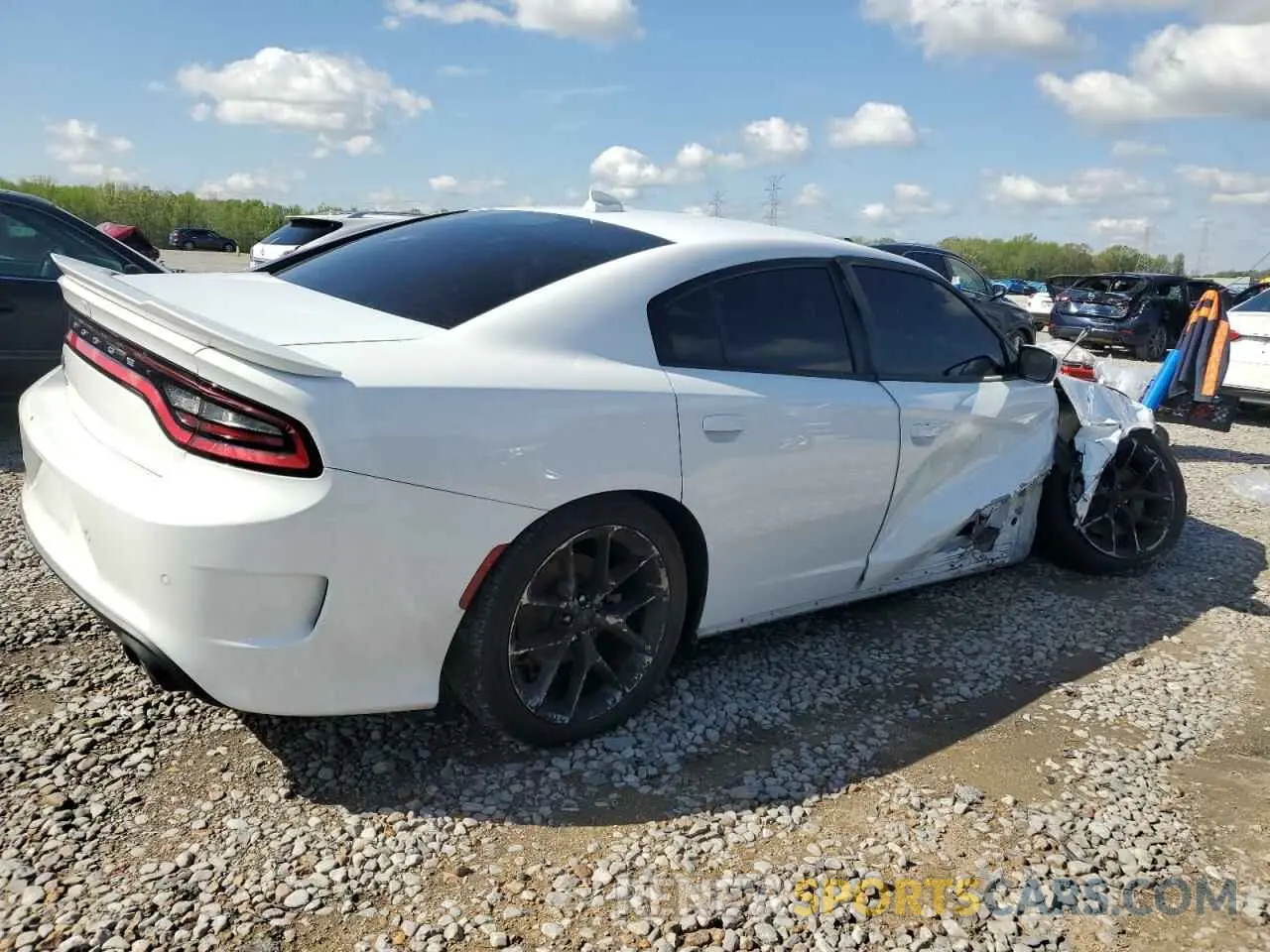 3 Photograph of a damaged car 2C3CDXHG2NH189771 DODGE CHARGER 2022