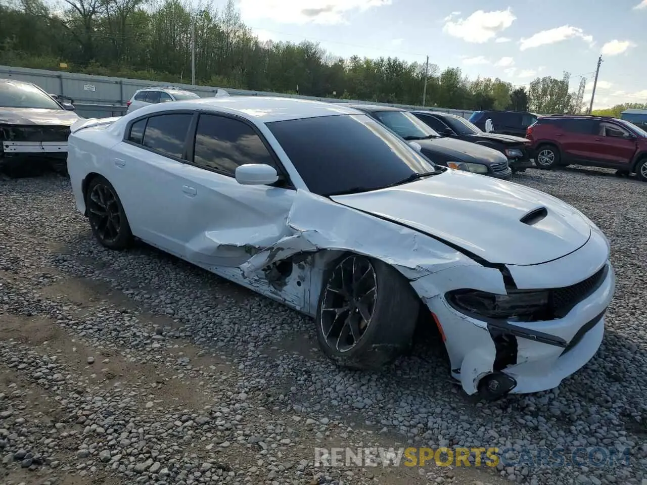 4 Photograph of a damaged car 2C3CDXHG2NH189771 DODGE CHARGER 2022