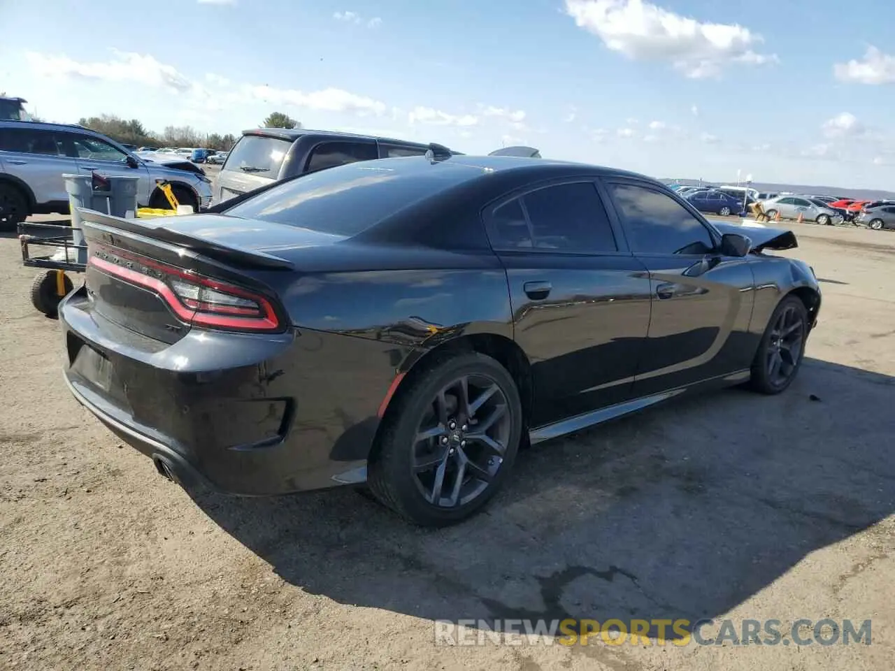 3 Фотография поврежденного автомобиля 2C3CDXHG2NH240847 DODGE CHARGER 2022