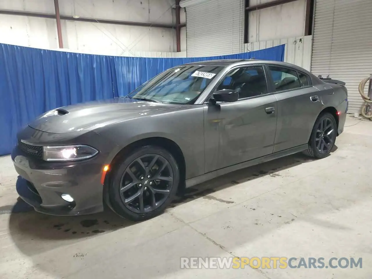 1 Photograph of a damaged car 2C3CDXHG2NH244607 DODGE CHARGER 2022