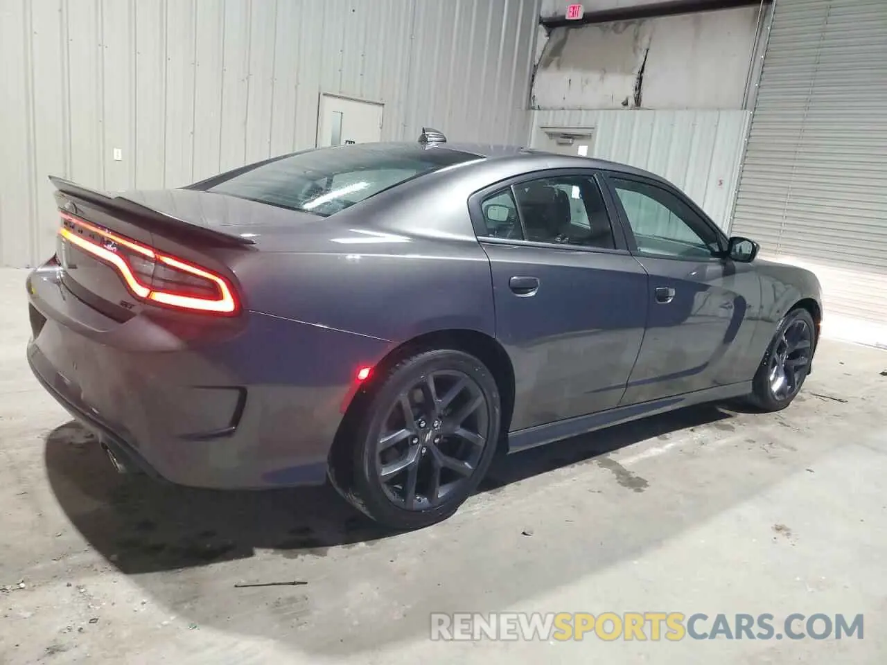 3 Photograph of a damaged car 2C3CDXHG2NH244607 DODGE CHARGER 2022