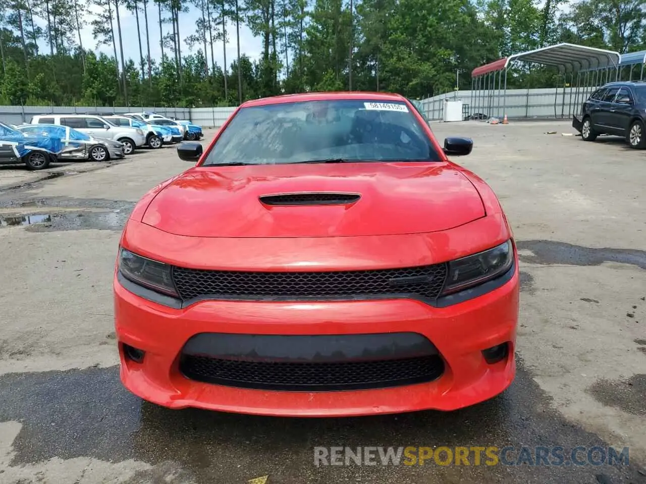 5 Photograph of a damaged car 2C3CDXHG4NH192994 DODGE CHARGER 2022