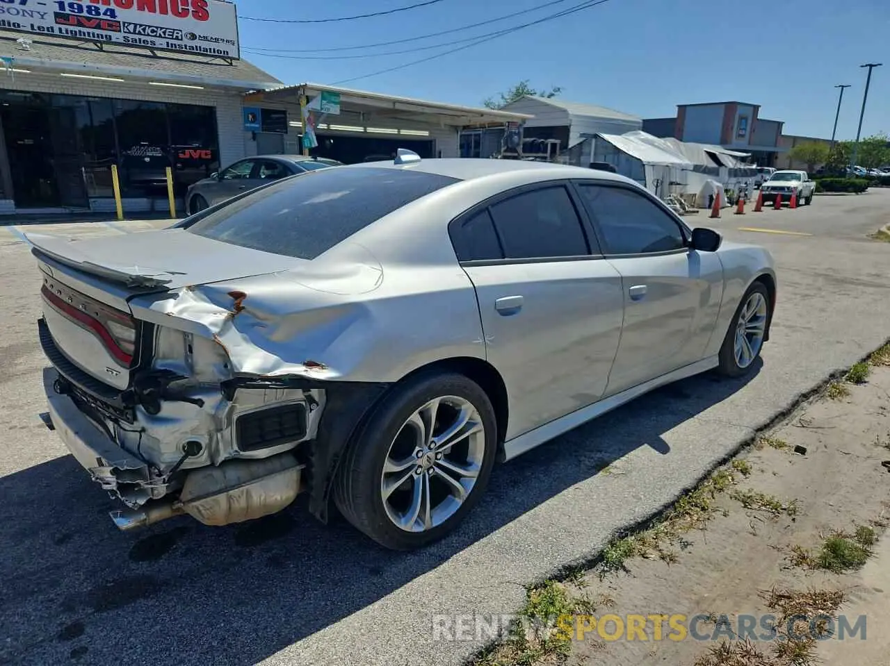 4 Фотография поврежденного автомобиля 2C3CDXHG5NH106172 DODGE CHARGER 2022