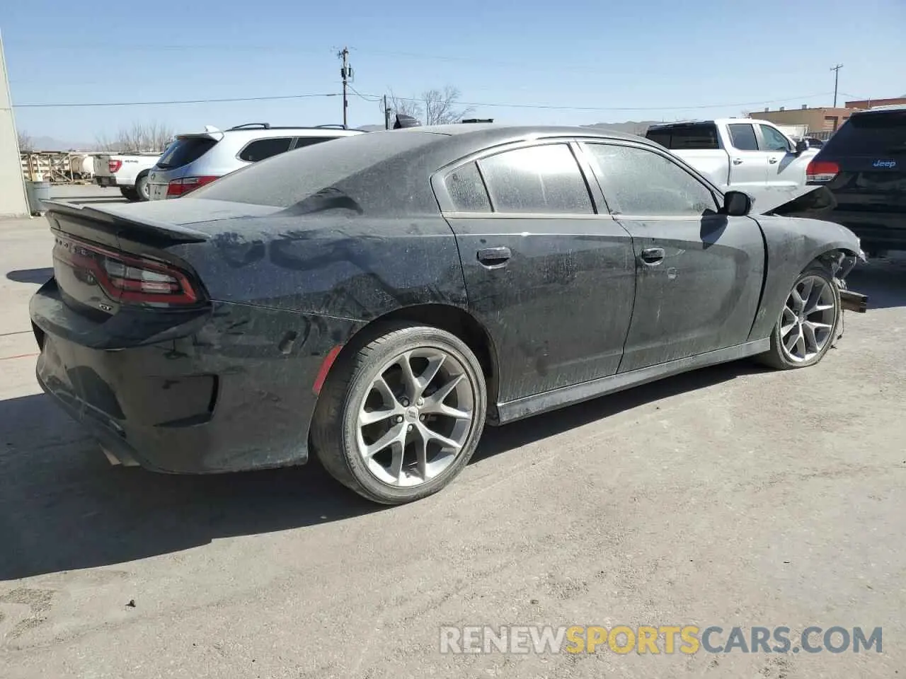 3 Фотография поврежденного автомобиля 2C3CDXHG6NH175825 DODGE CHARGER 2022