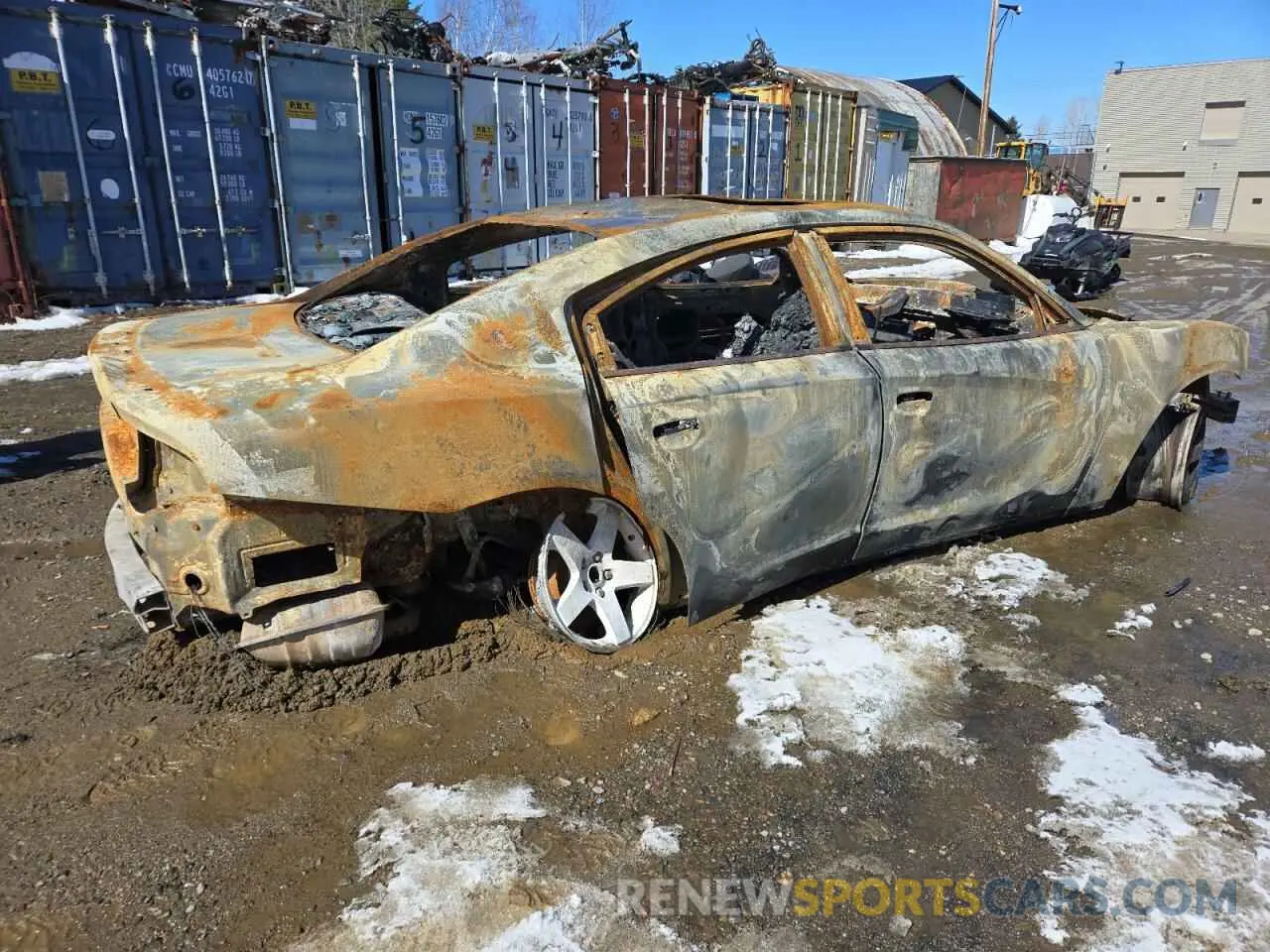 3 Фотография поврежденного автомобиля 2C3CDXHG6NH225252 DODGE CHARGER 2022