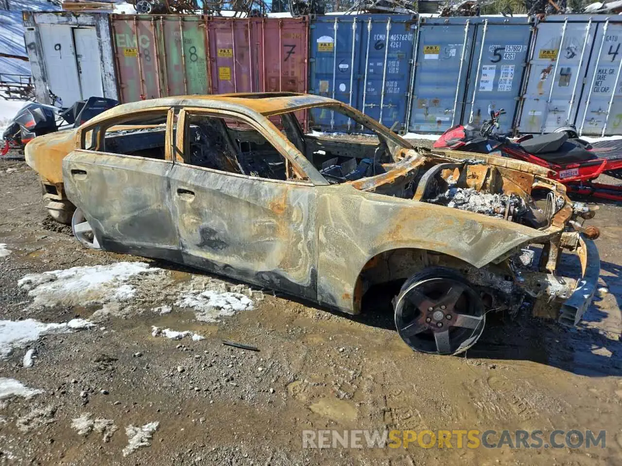 4 Фотография поврежденного автомобиля 2C3CDXHG6NH225252 DODGE CHARGER 2022