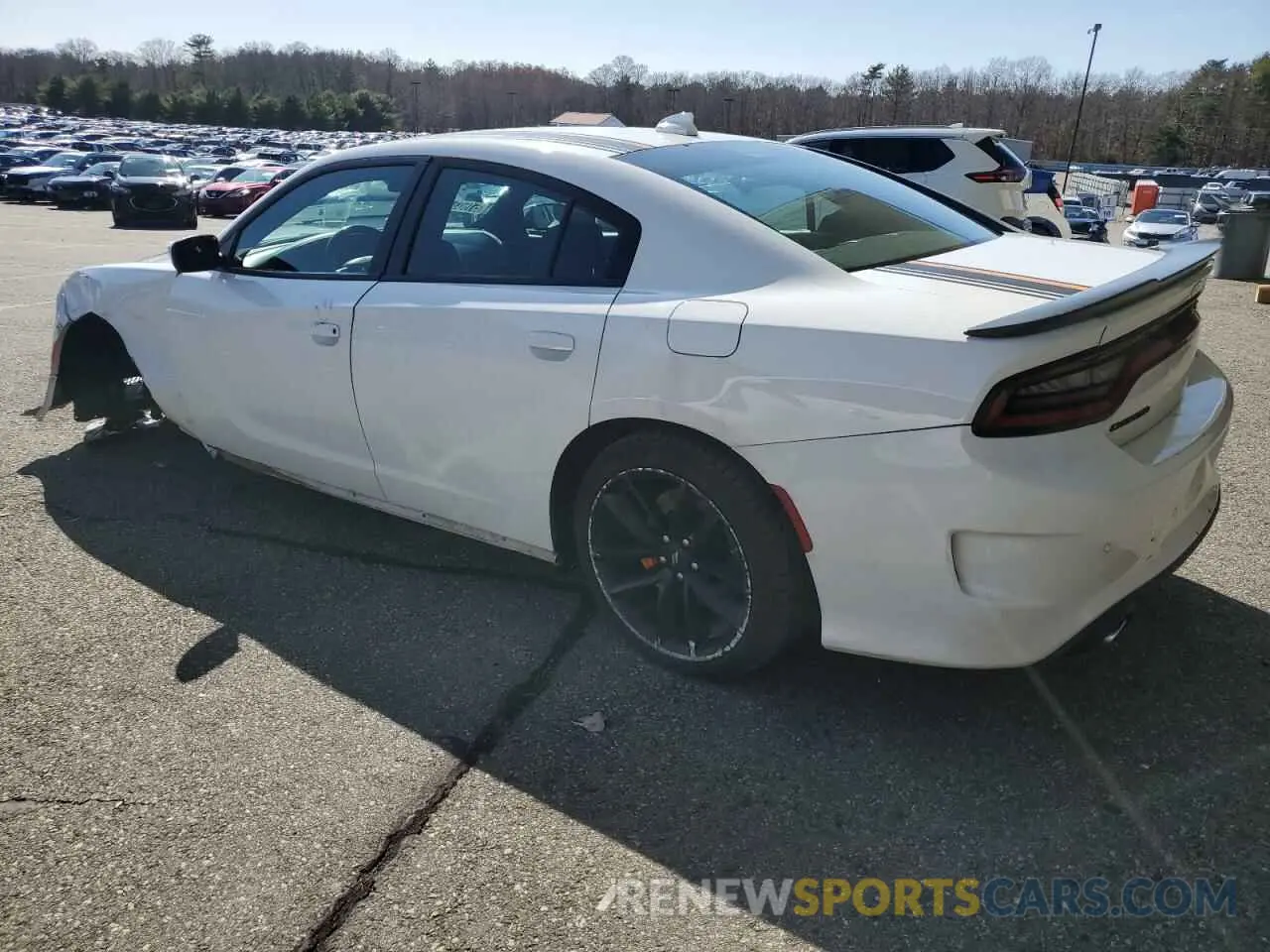 2 Photograph of a damaged car 2C3CDXHG6NH236185 DODGE CHARGER 2022