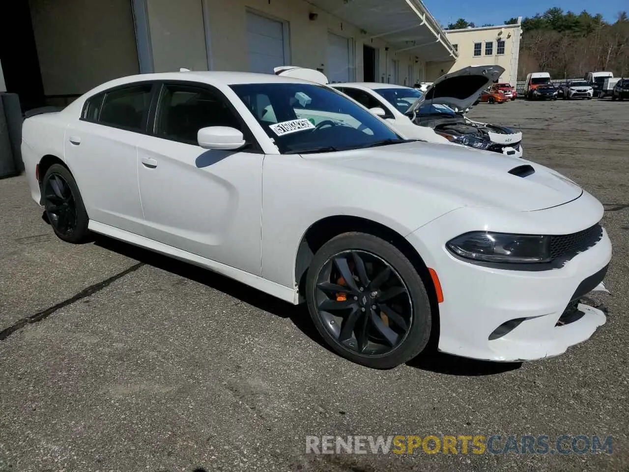 4 Photograph of a damaged car 2C3CDXHG6NH236185 DODGE CHARGER 2022