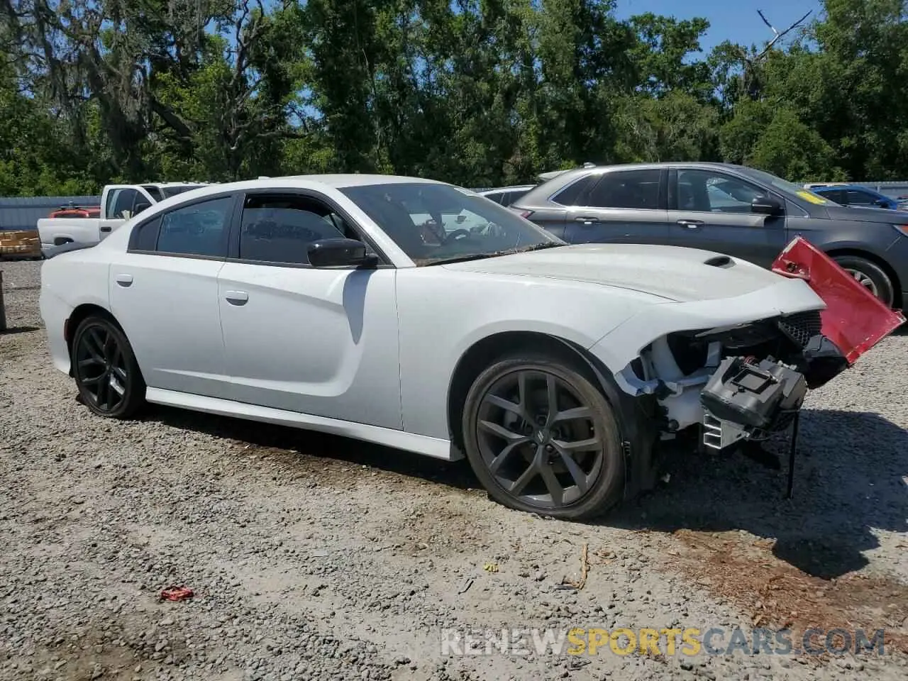 4 Фотография поврежденного автомобиля 2C3CDXHG7NH115343 DODGE CHARGER 2022