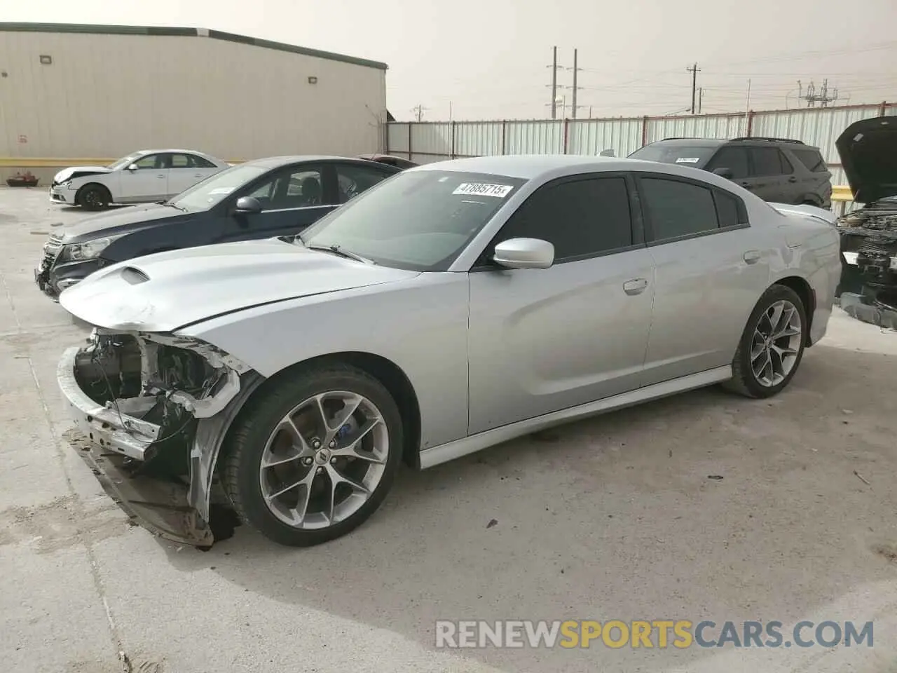 1 Фотография поврежденного автомобиля 2C3CDXHG7NH125841 DODGE CHARGER 2022