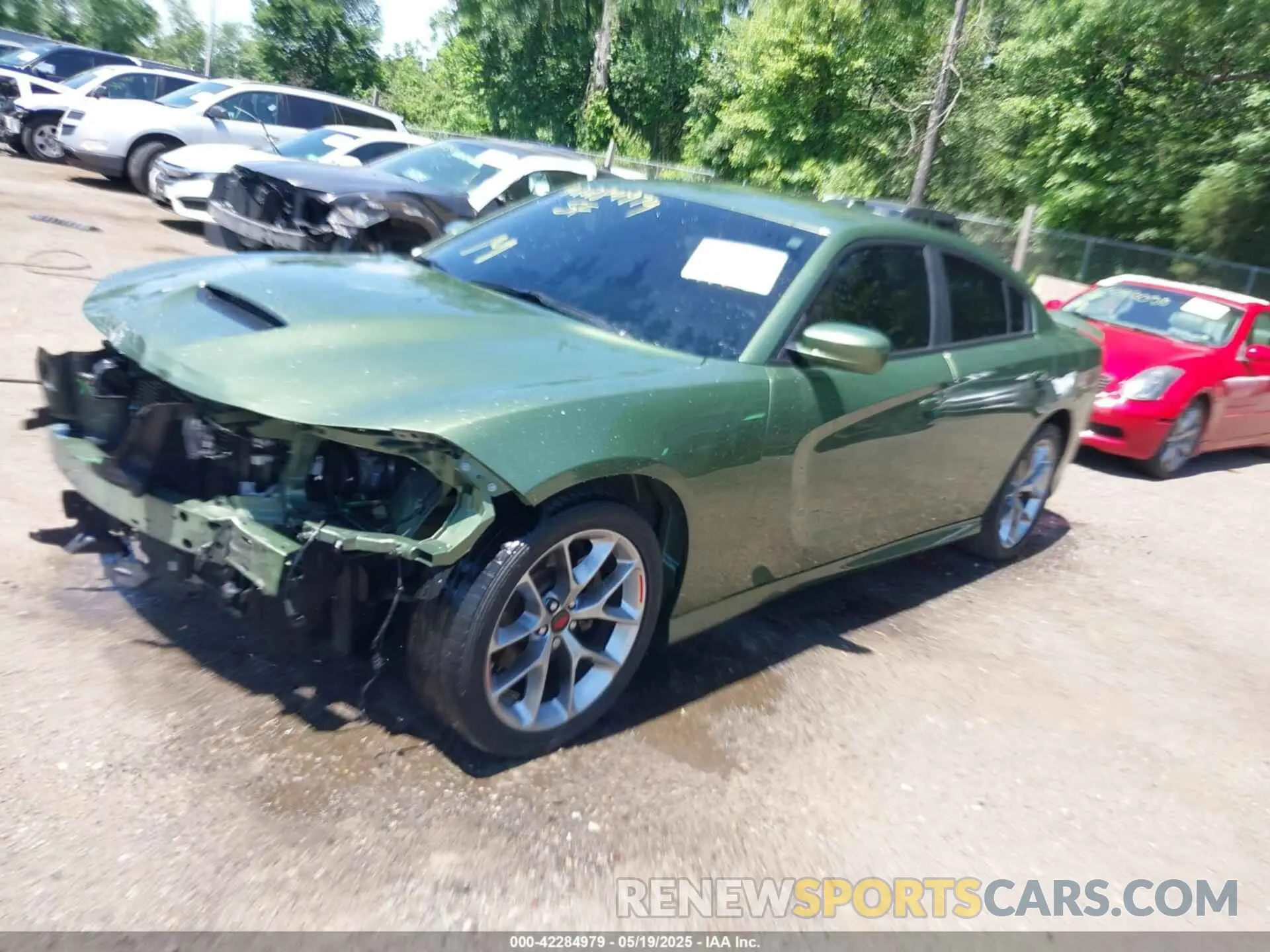 2 Фотография поврежденного автомобиля 2C3CDXHG8NH115173 DODGE CHARGER 2022