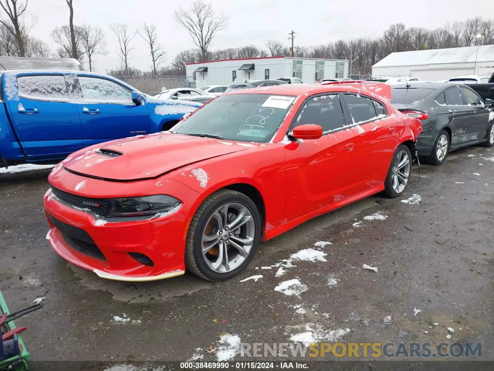 2 Фотография поврежденного автомобиля 2C3CDXHG8NH119238 DODGE CHARGER 2022