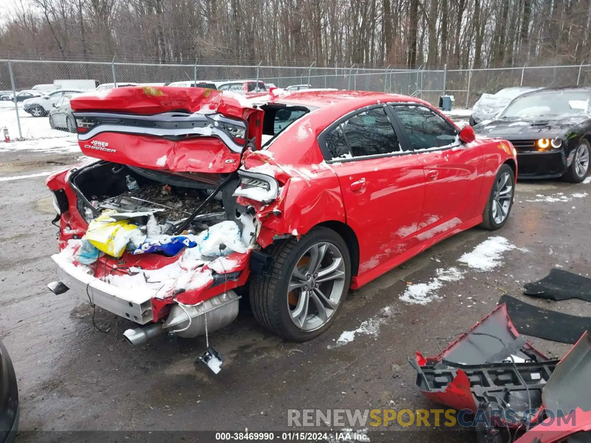 4 Фотография поврежденного автомобиля 2C3CDXHG8NH119238 DODGE CHARGER 2022