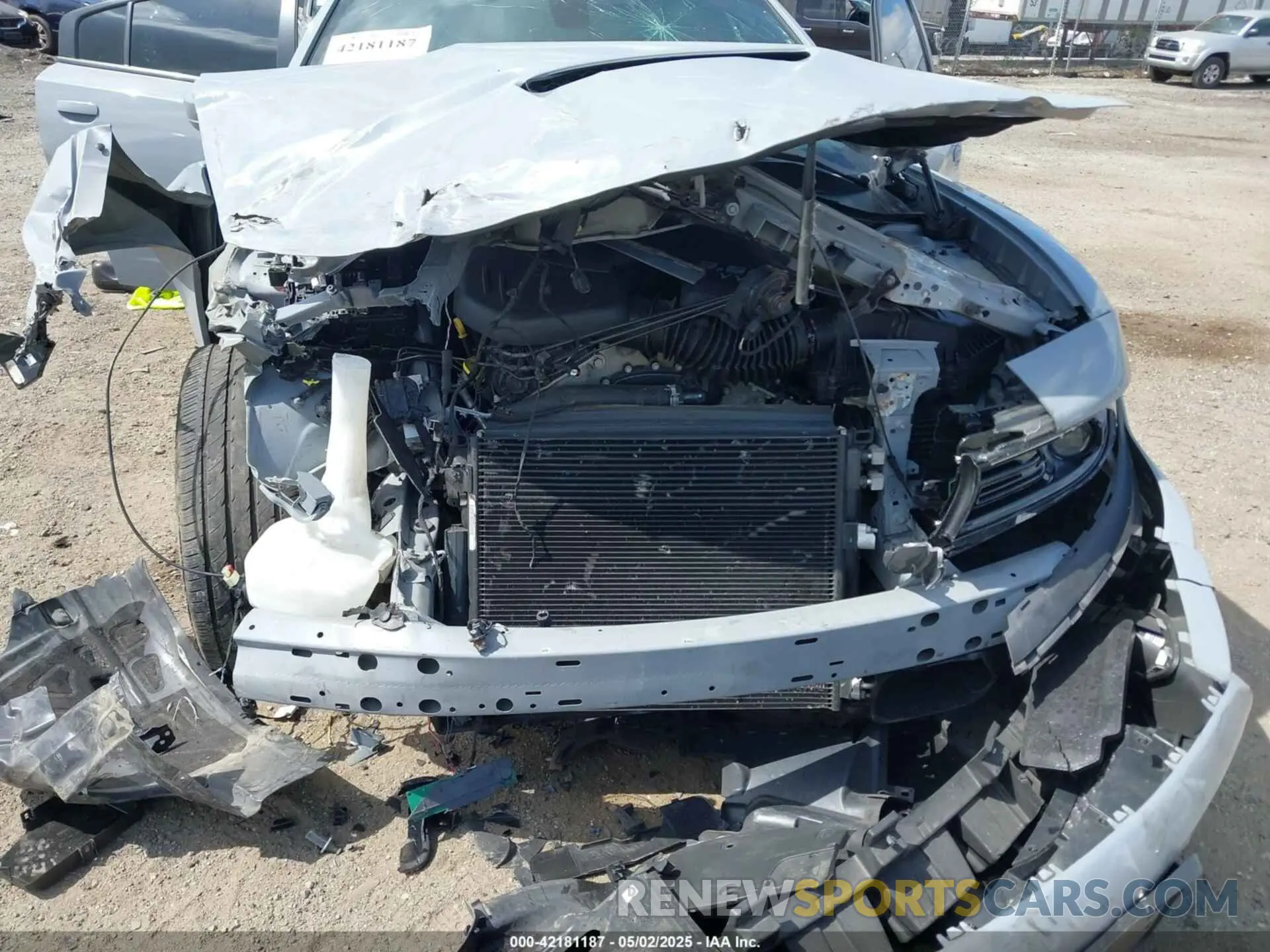 6 Photograph of a damaged car 2C3CDXHG8NH157312 DODGE CHARGER 2022