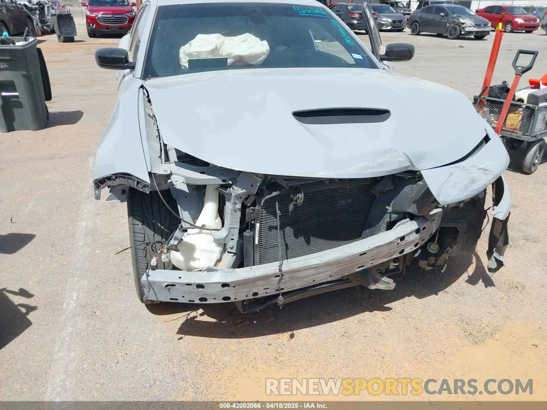 6 Фотография поврежденного автомобиля 2C3CDXHG9NH106319 DODGE CHARGER 2022
