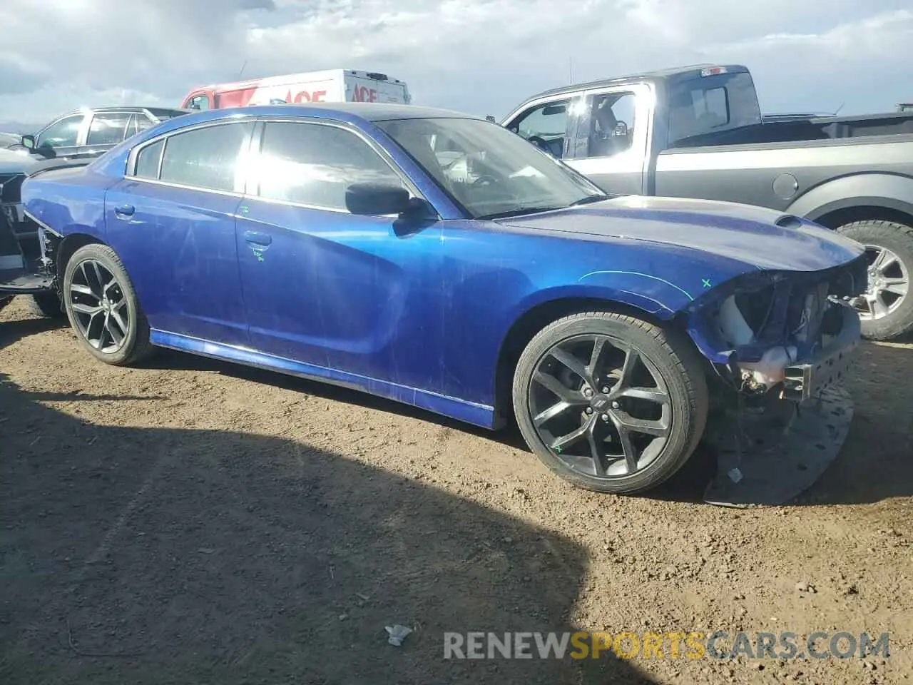 4 Photograph of a damaged car 2C3CDXHG9NH189508 DODGE CHARGER 2022