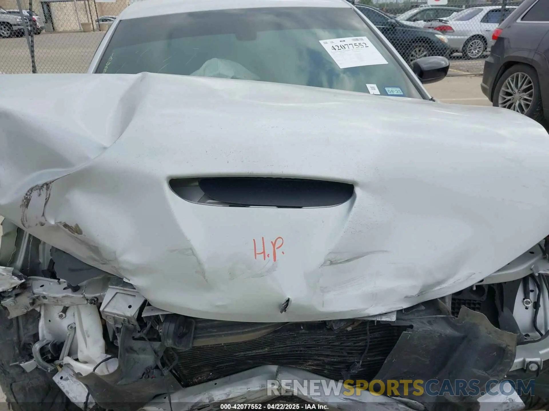 10 Фотография поврежденного автомобиля 2C3CDXHGXNH133836 DODGE CHARGER 2022
