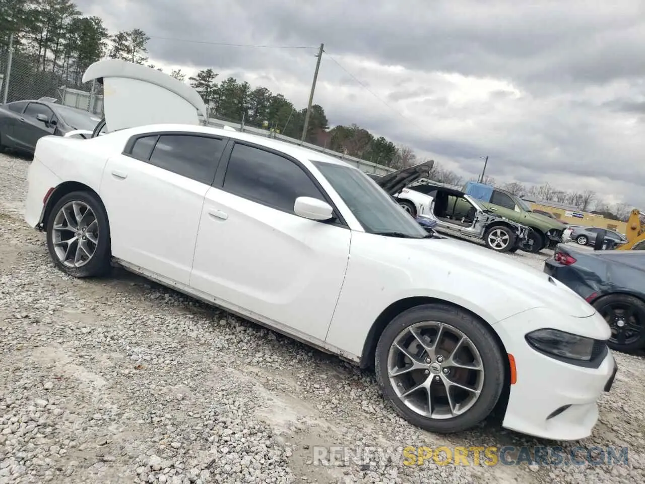 4 Фотография поврежденного автомобиля 2C3CDXHGXNH176508 DODGE CHARGER 2022