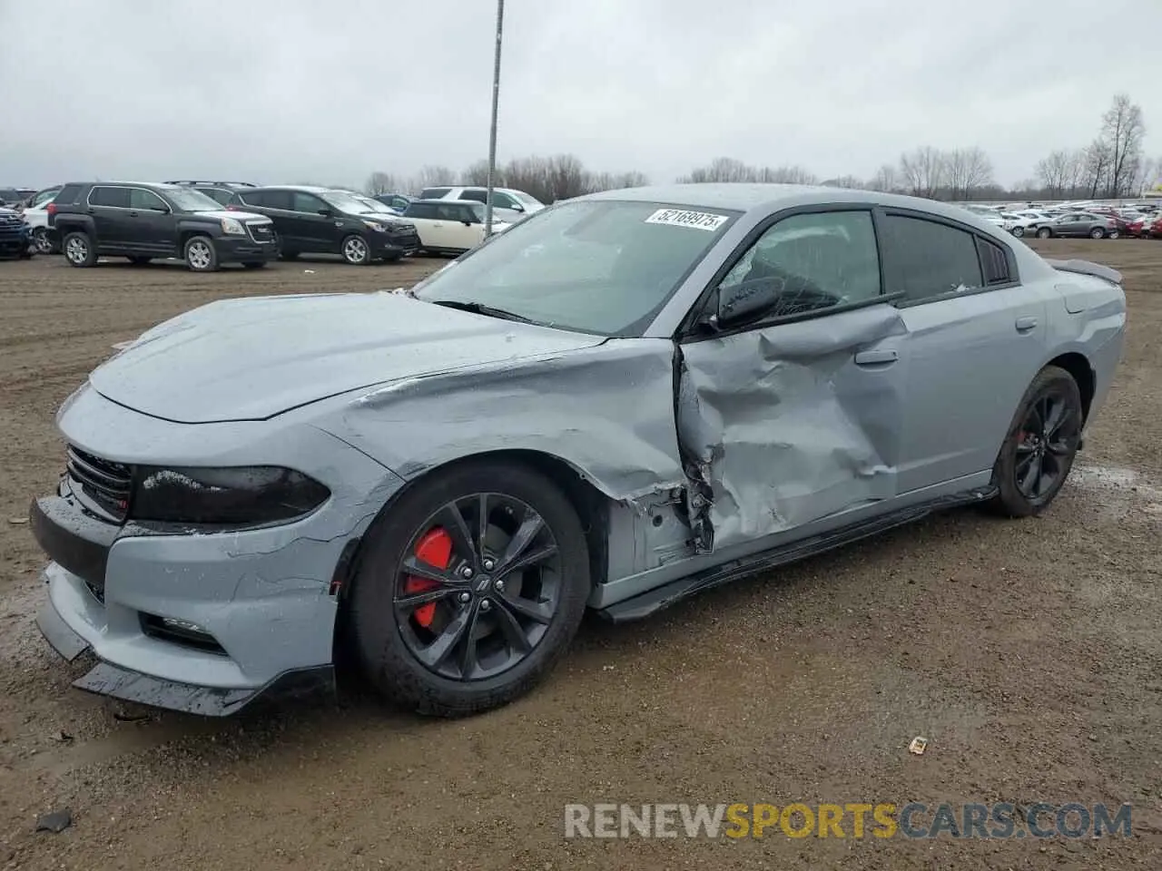 1 Photograph of a damaged car 2C3CDXJG3NH107394 DODGE CHARGER 2022