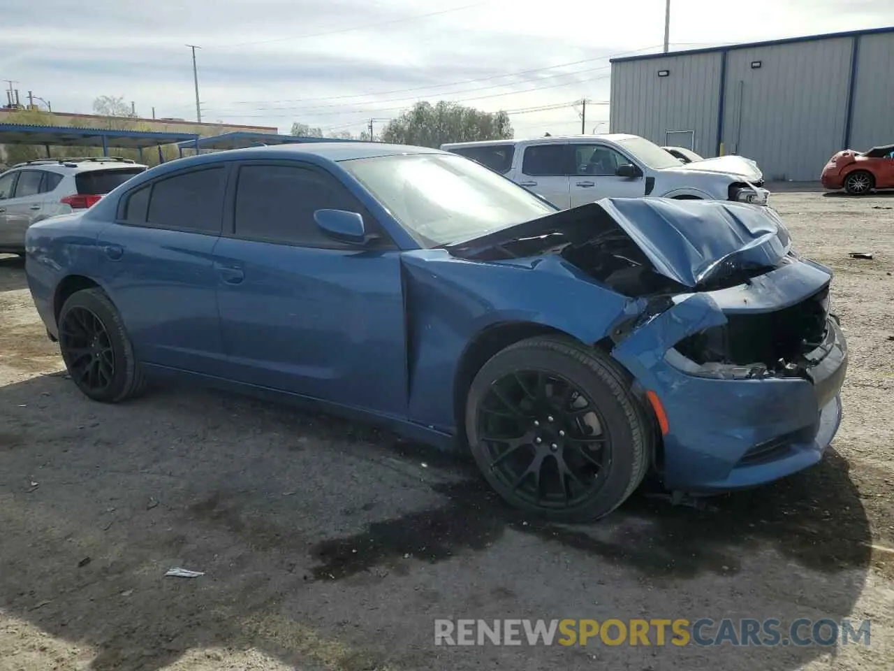 4 Photograph of a damaged car 2C3CDXJG9NH257686 DODGE CHARGER 2022