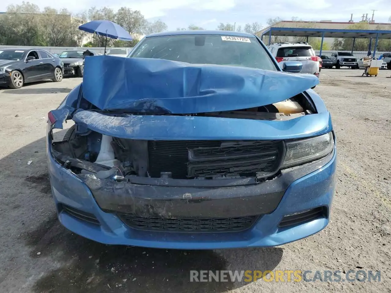5 Photograph of a damaged car 2C3CDXJG9NH257686 DODGE CHARGER 2022