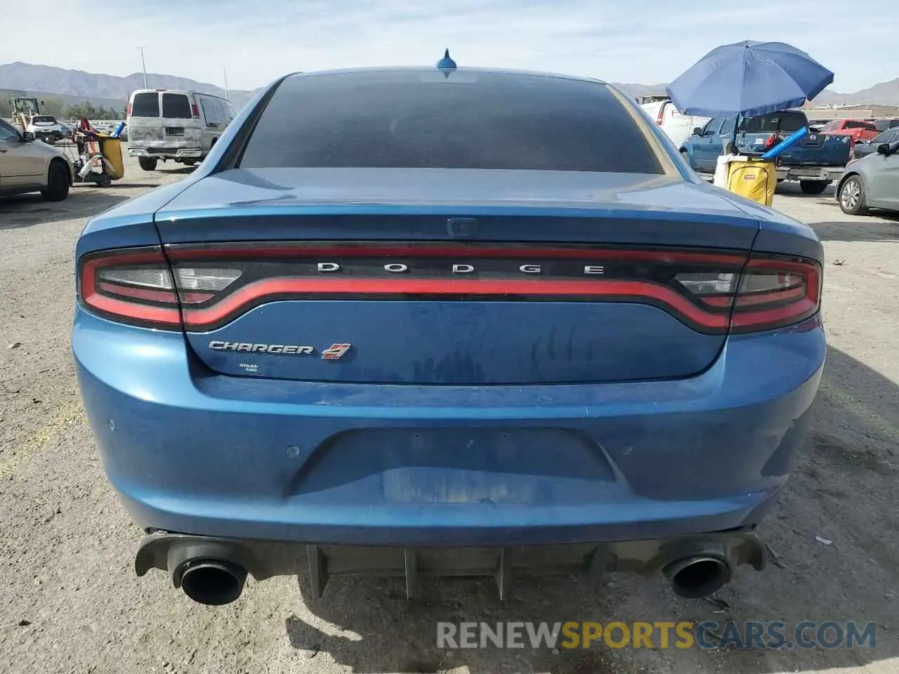 6 Photograph of a damaged car 2C3CDXJG9NH257686 DODGE CHARGER 2022