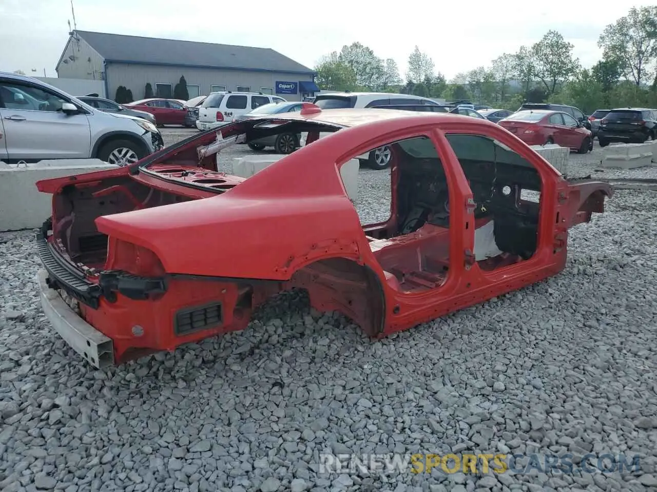 3 Photograph of a damaged car 2C3CDXL98NH100813 DODGE CHARGER 2022