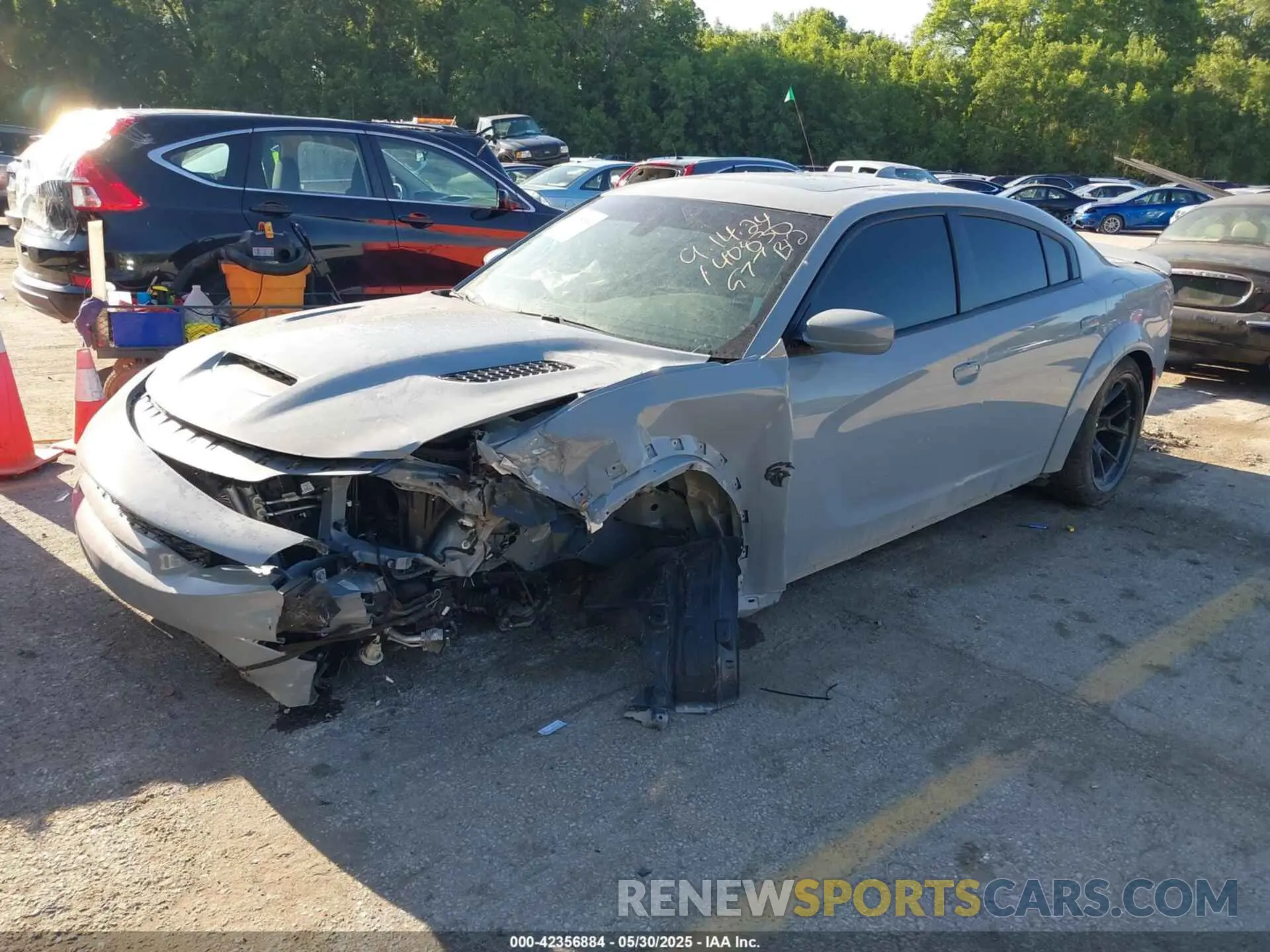 2 Фотография поврежденного автомобиля 2C3CDXL99NH124005 DODGE CHARGER 2022