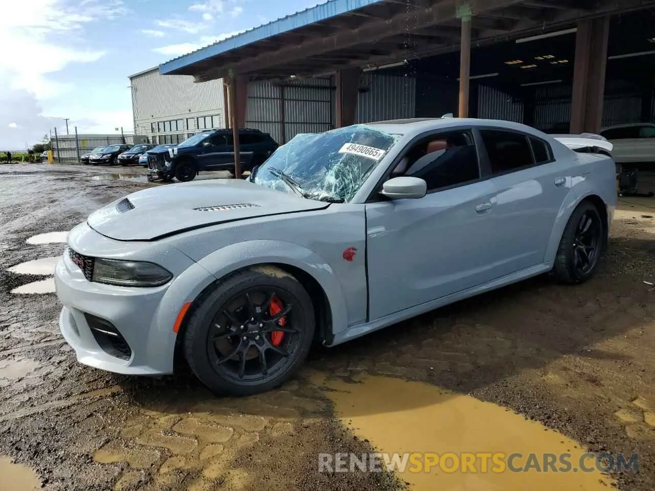 1 Photograph of a damaged car 2C3CDXL9XNH107939 DODGE CHARGER 2022