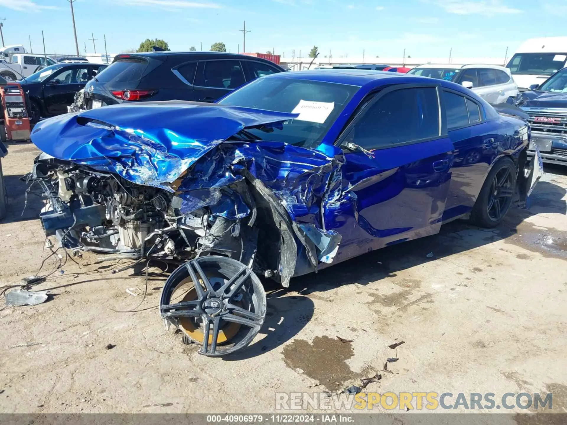 2 Photograph of a damaged car 2C3CDXMG7NH167271 DODGE CHARGER 2022