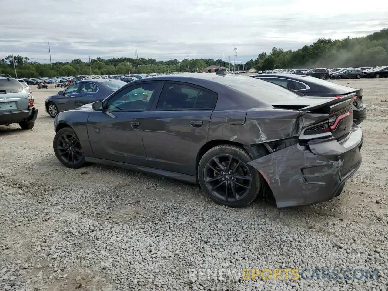2 Photograph of a damaged car 2C3CDXMGXNH117335 DODGE CHARGER 2022