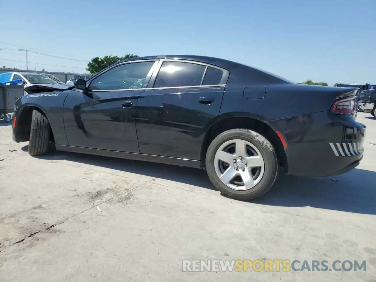 2 Photograph of a damaged car 2C3CDXAT4PH534227 DODGE CHARGER 2023