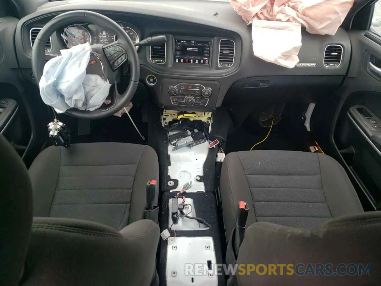 8 Фотография поврежденного автомобиля 2C3CDXAT6PH595160 DODGE CHARGER 2023