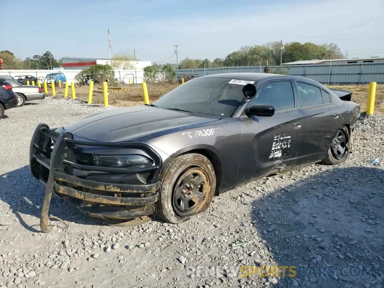 1 Photograph of a damaged car 2C3CDXAT8PH627574 DODGE CHARGER 2023
