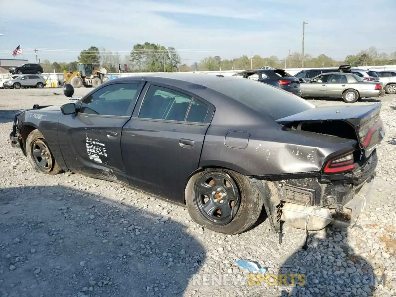 2 Photograph of a damaged car 2C3CDXAT8PH627574 DODGE CHARGER 2023
