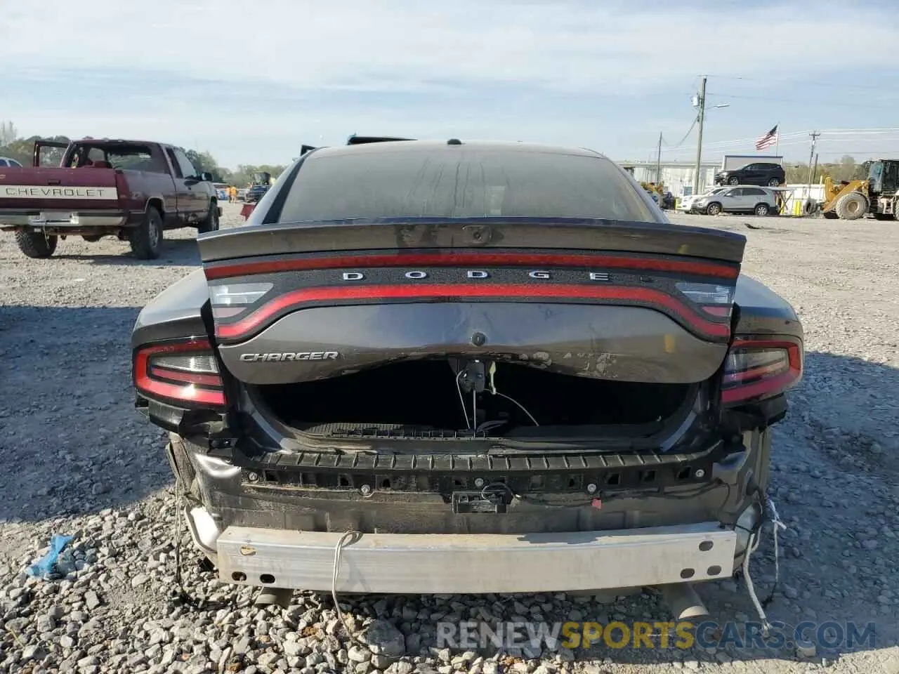 6 Photograph of a damaged car 2C3CDXAT8PH627574 DODGE CHARGER 2023