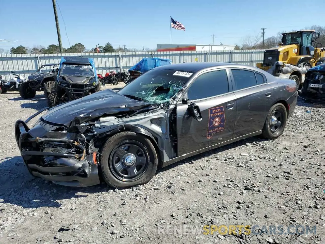 1 Фотография поврежденного автомобиля 2C3CDXAT8PH627610 DODGE CHARGER 2023